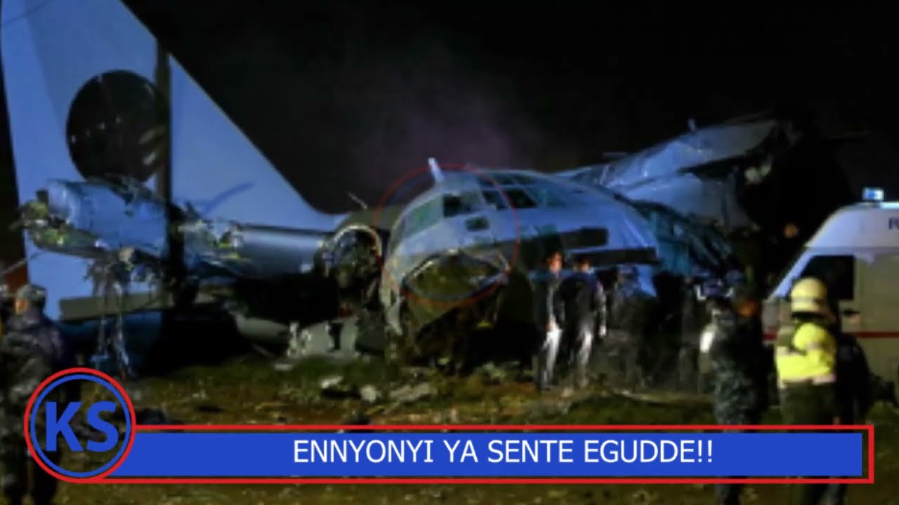 Ennyonyi Ebadde Yeetisse Ssente Egudde, Abantu Bagaggawalidde Mu Dakiika Budakiika Abazironze!