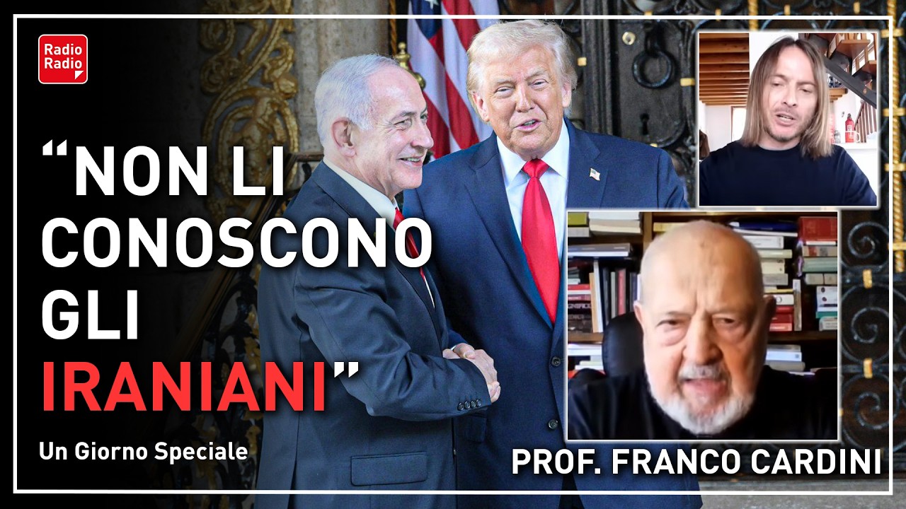 🔴 US-RAELE ATTACCA L'IRAN, GIORGIO BIANCHI INTERVISTA FRANCO CARDINI ▷ 