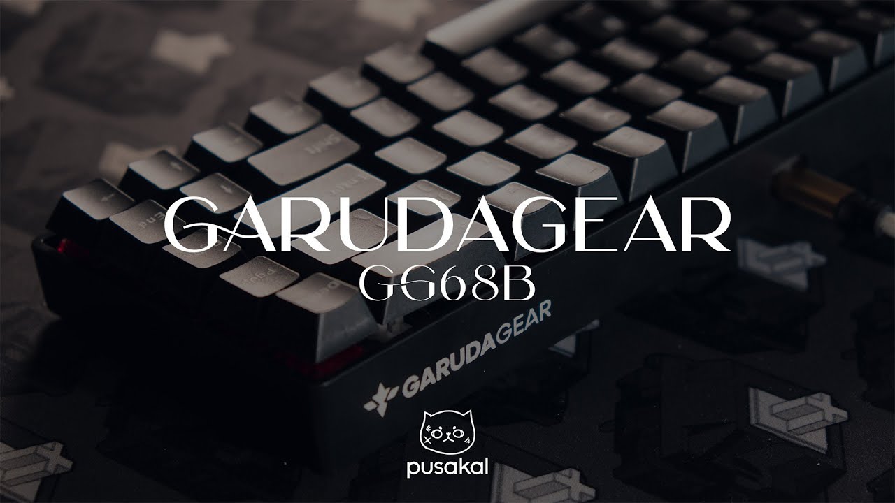 Modded a Budget Keyboard--AGAIN | Garuda Gear GG68B Mod Kit from PMX.GG
