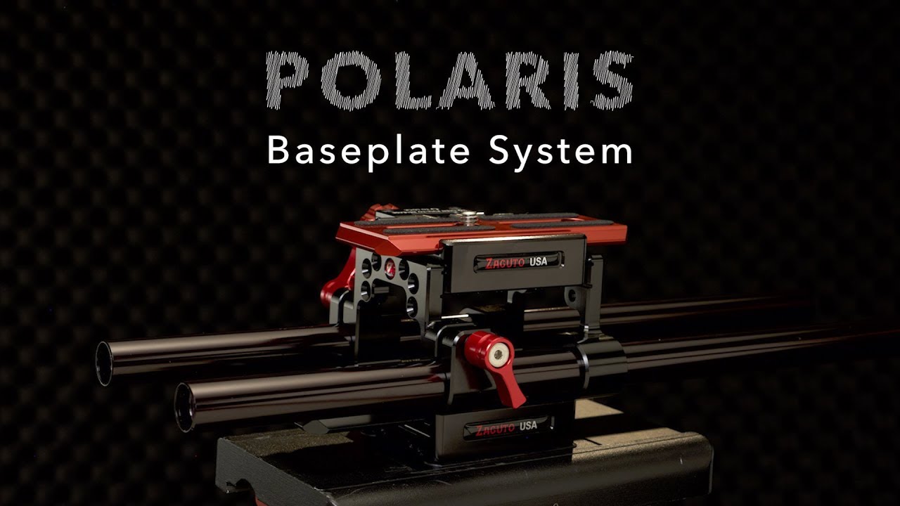 Polaris Camera Baseplate System- Zacuto's own 'Acra Swiss' compatible quick release system