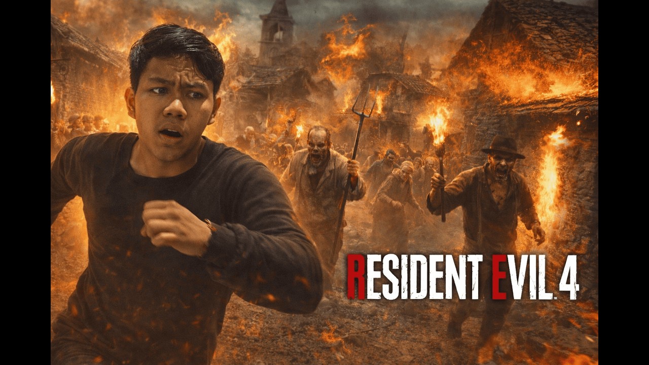 Aku dan si beban. RESIDENT EVIL 4 REMAKE 02