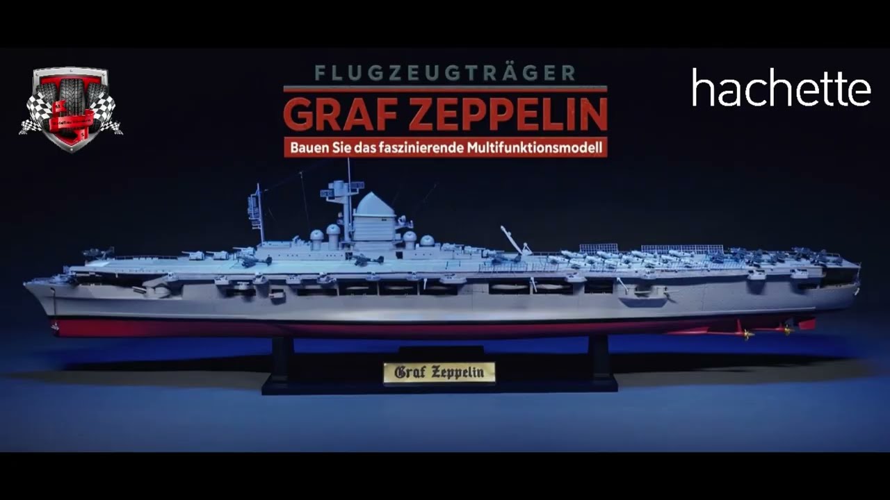 Graf Zeppelin Hachette Flugzeugträger 1:200 Lieferung 26 Ausgabe 96 - 99