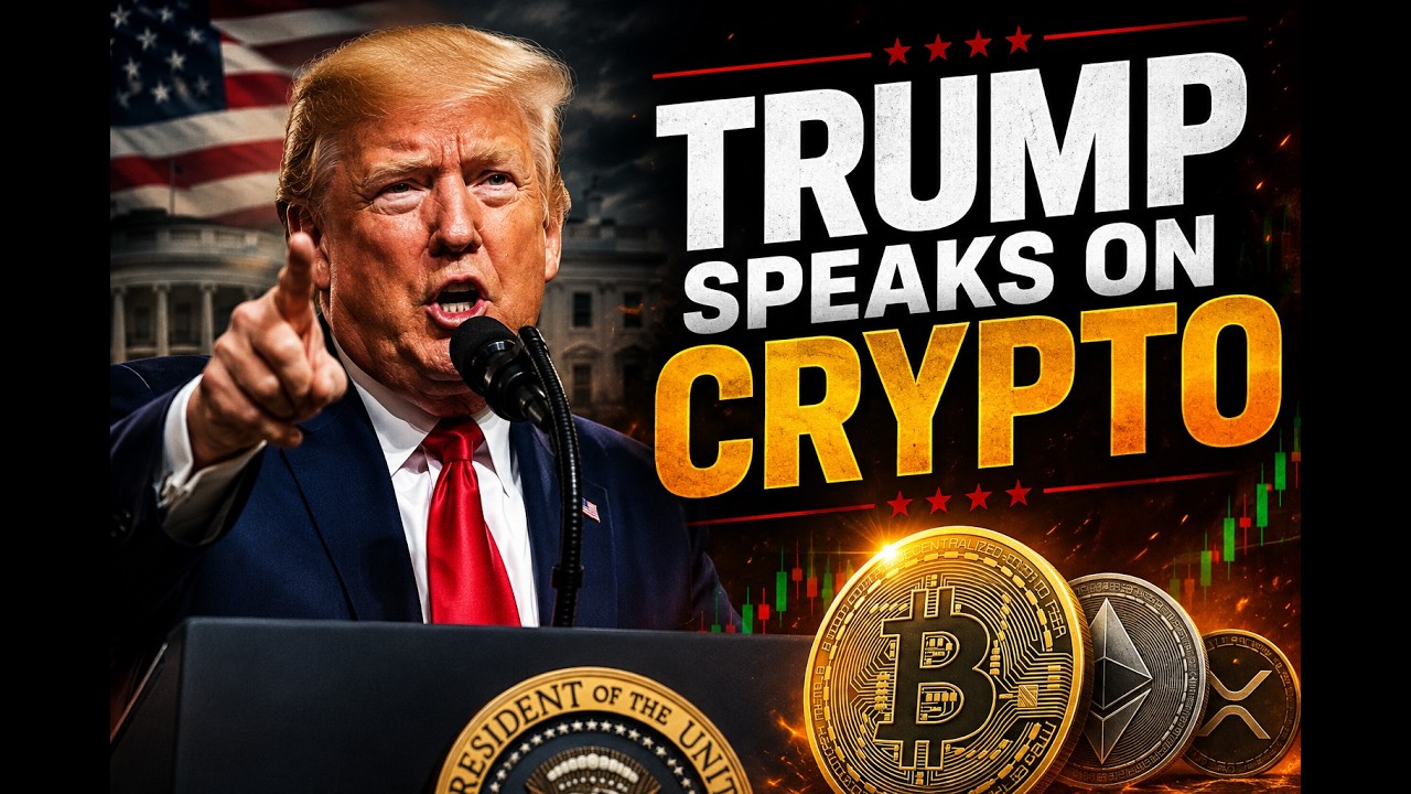 Trump Speaks on Crypto LIVE
