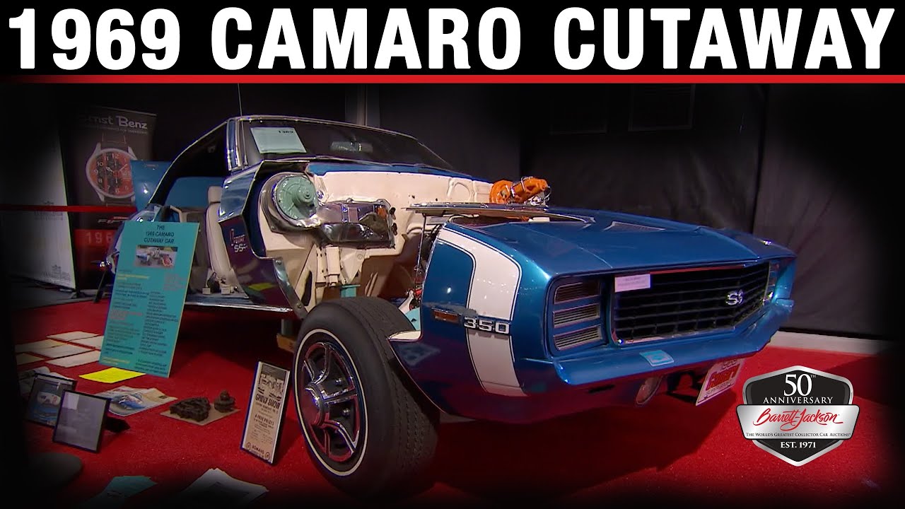 SOLD! 1969 Chevrolet Camaro RS/SS Cutaway Coupe - BARRETT-JACKSON 2022 SCOTTSDALE AUCTION