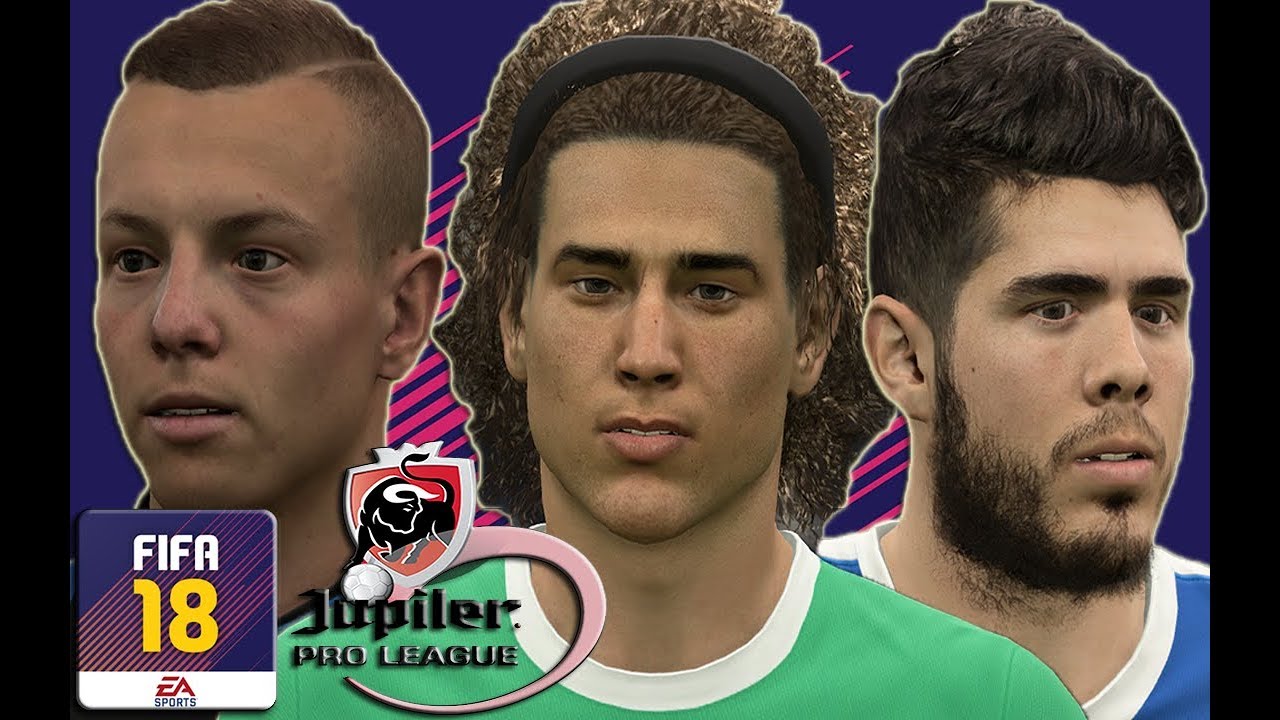 ⚽FIFA 18⚽ALL REAL FACES BELGIAN JUPILER PRO LEAGUE LAST UPDATE [1080p] FT Ochoa,Pozuelo,Marković
