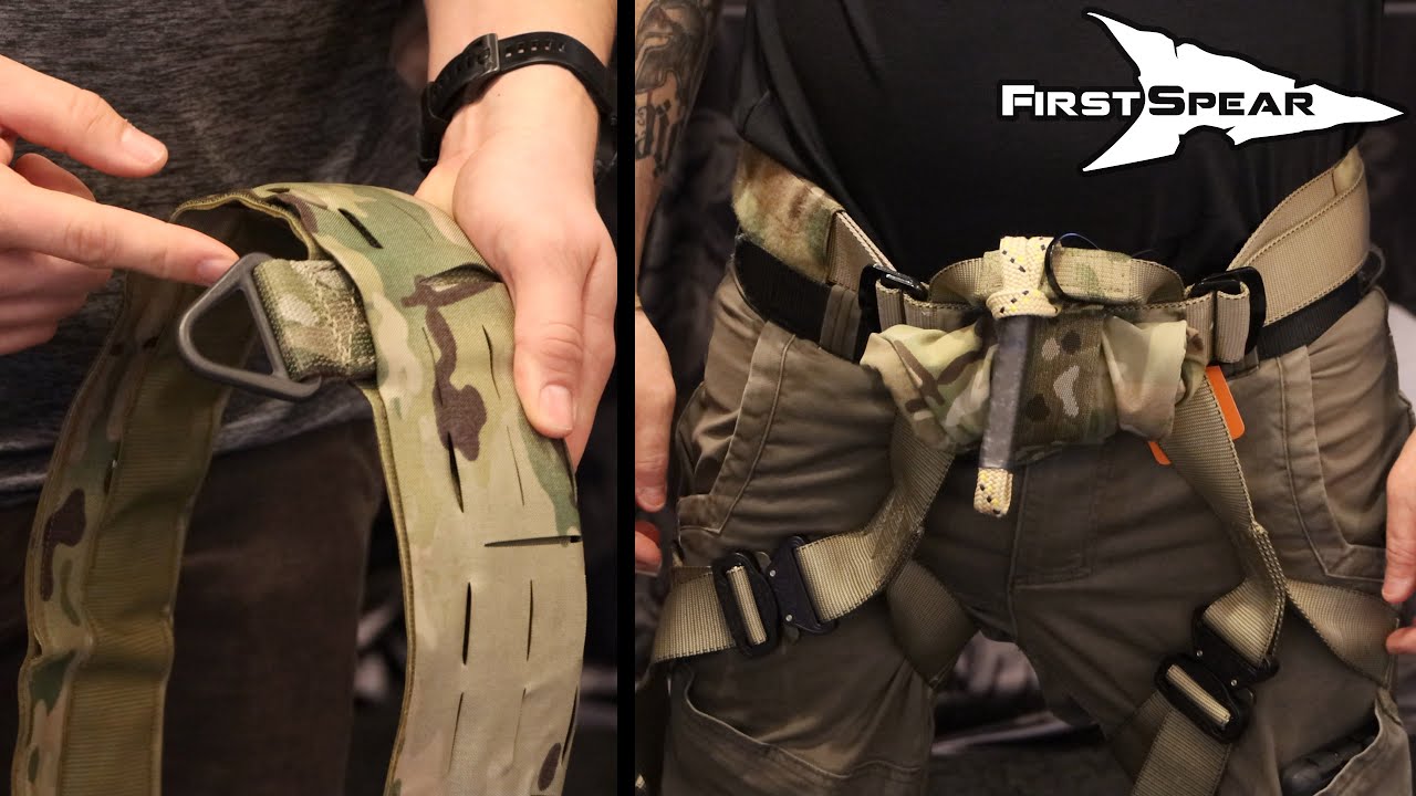 First Spear ShotShow 2020 - Vertical Entry Harness, Belt, and Multi-Point Lanyard