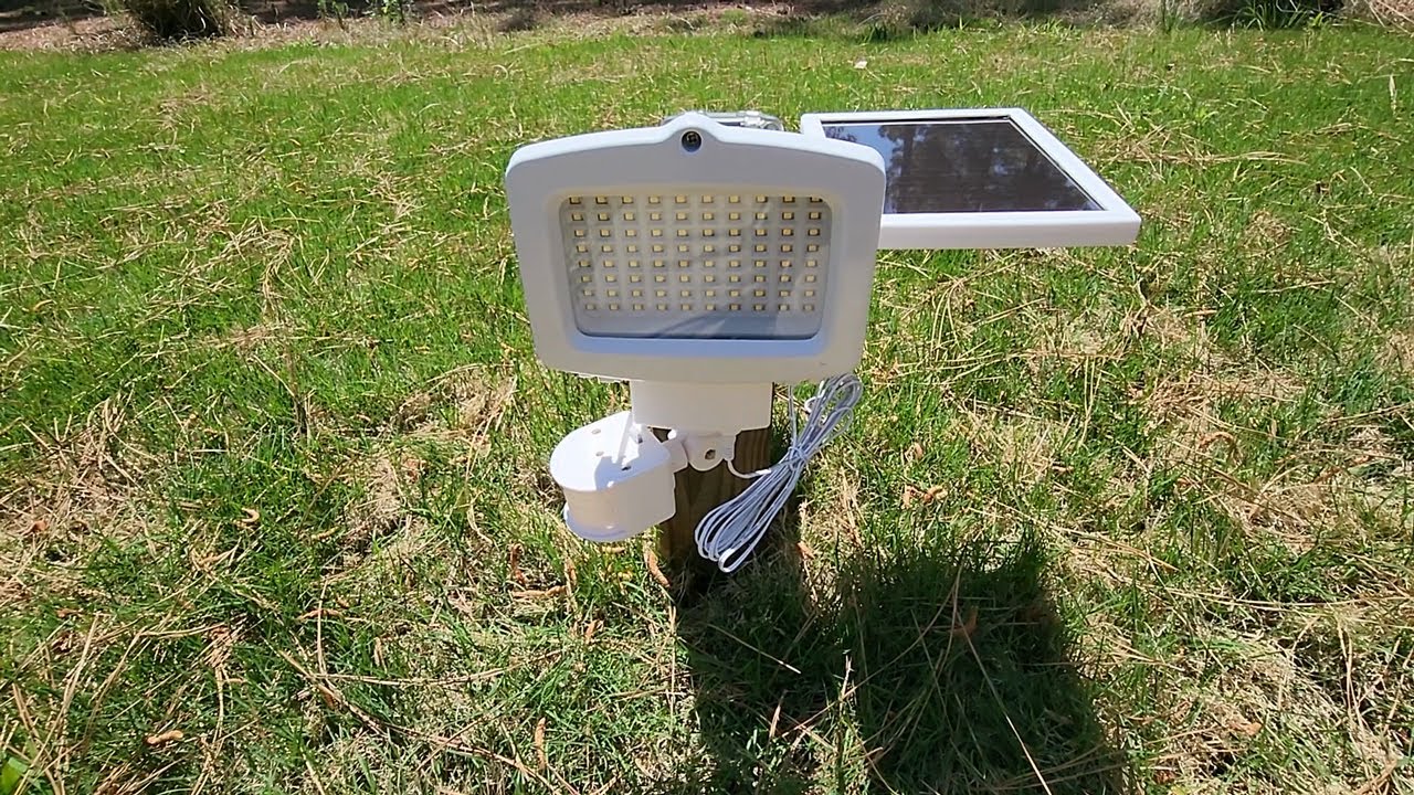 Installing the Westinghouse Solar 2000 Lumens Outdoor LED Motion Activated Flood Light