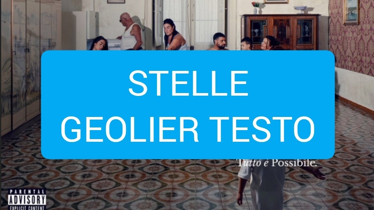 Stelle geolier testo