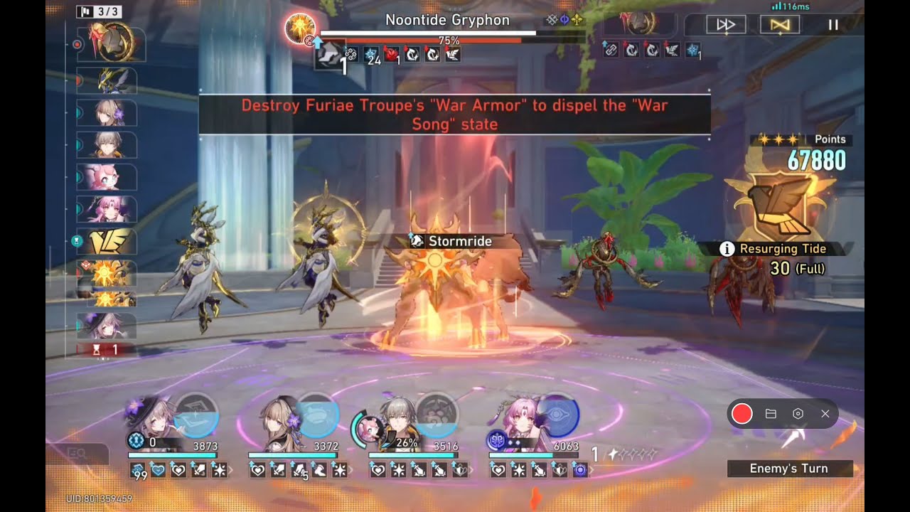 [Honkai: Star Rail Achievement] Storm Quells: Inflict Weakness Break On Enemy In 