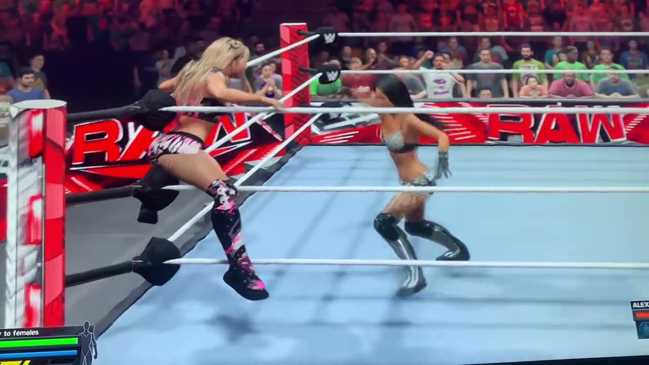 Low blow to Alexa Bliss low blow only WWE 2k23 video request