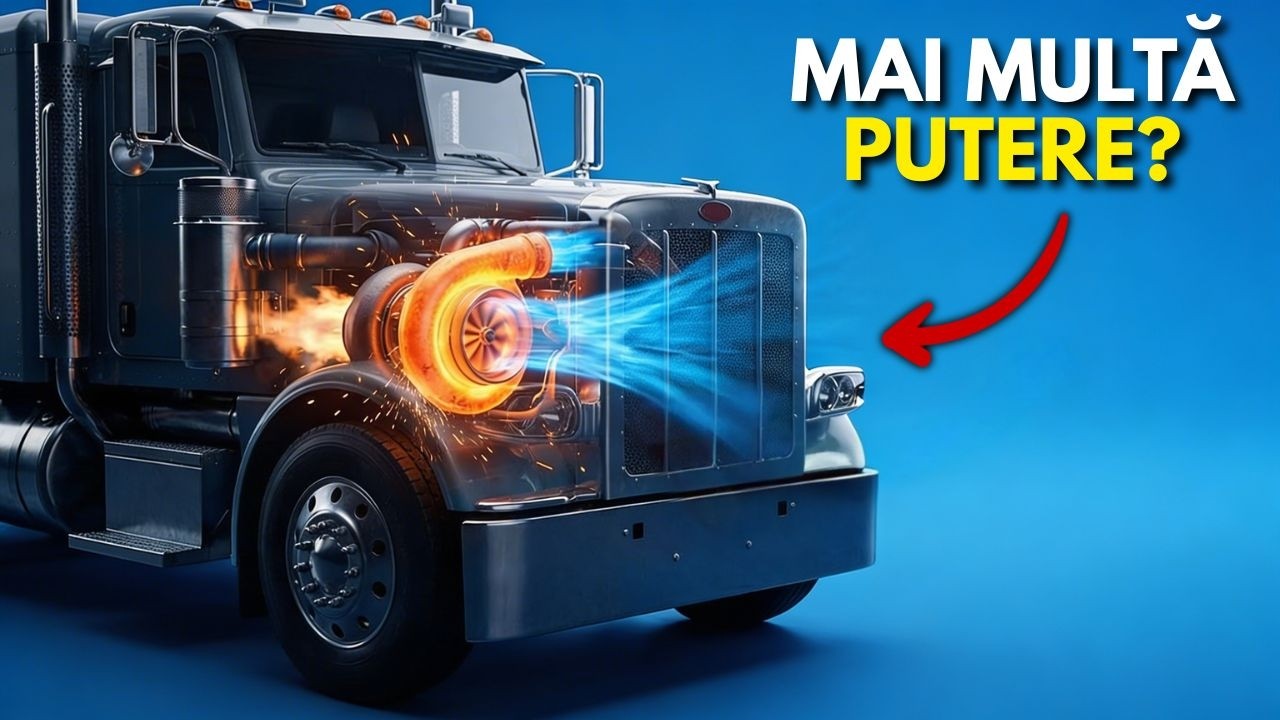 Cum funcționează turbina la un camion greu?