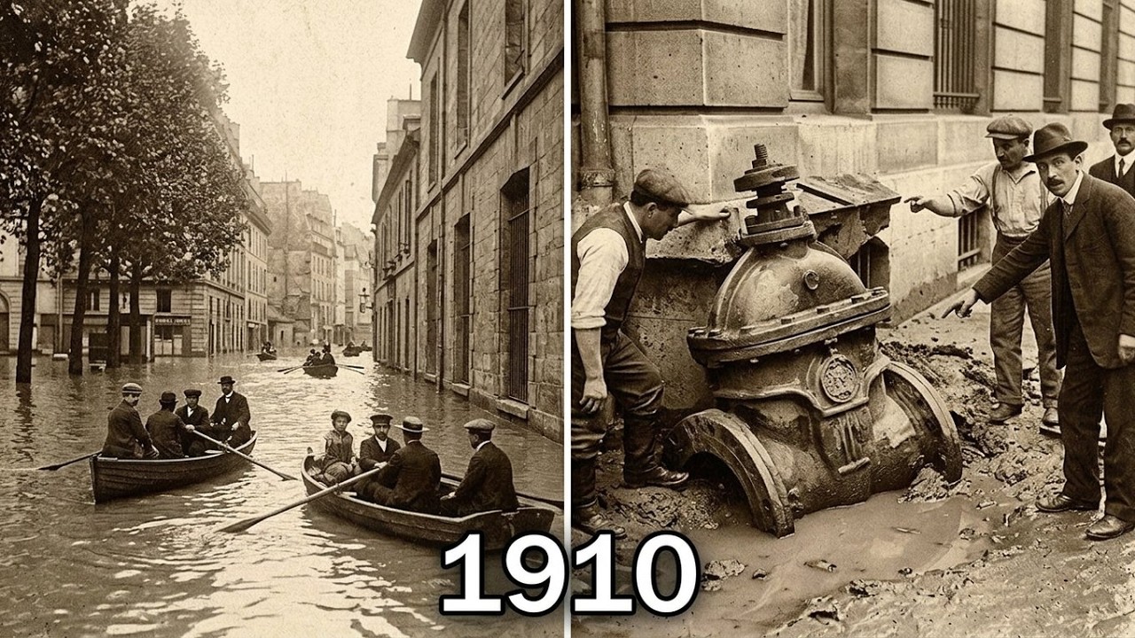 Le D&eacute;luge de Paris en 1910 N'&eacute;tait Pas de la Pluie : Ce qu'ils ont Noy&eacute;