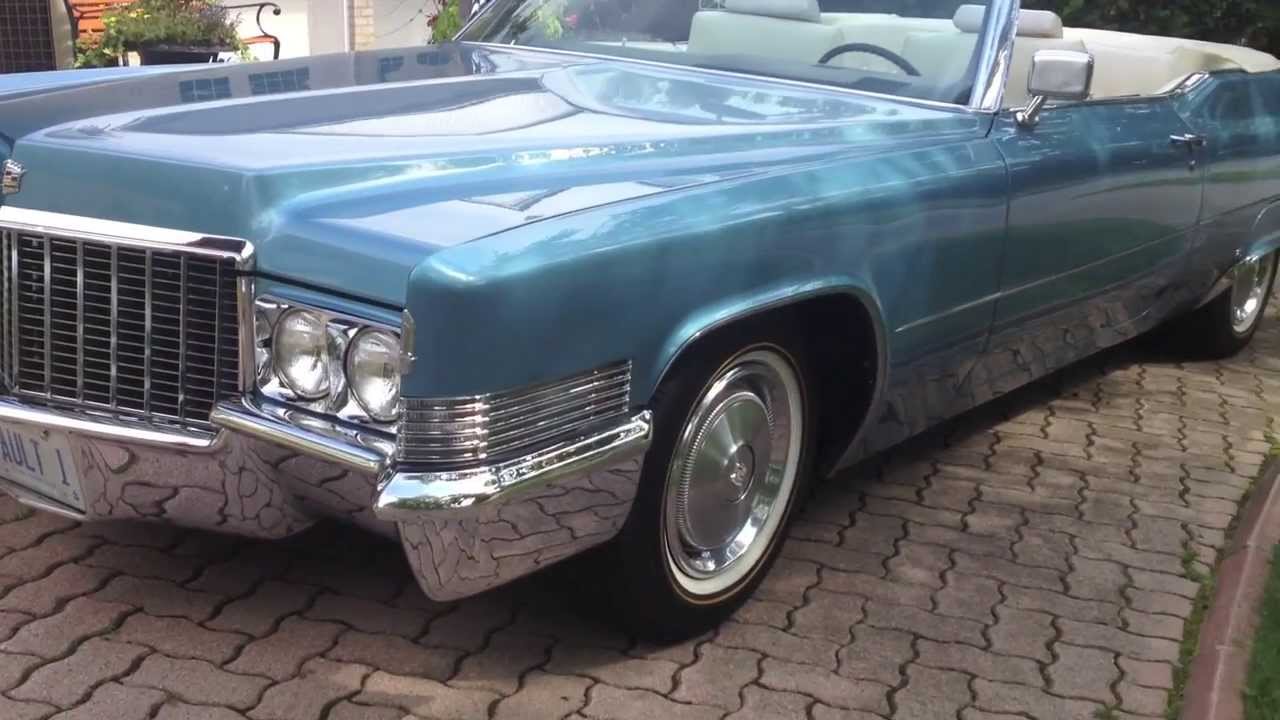 1970 Cadillac Coupe DeVille convertible
