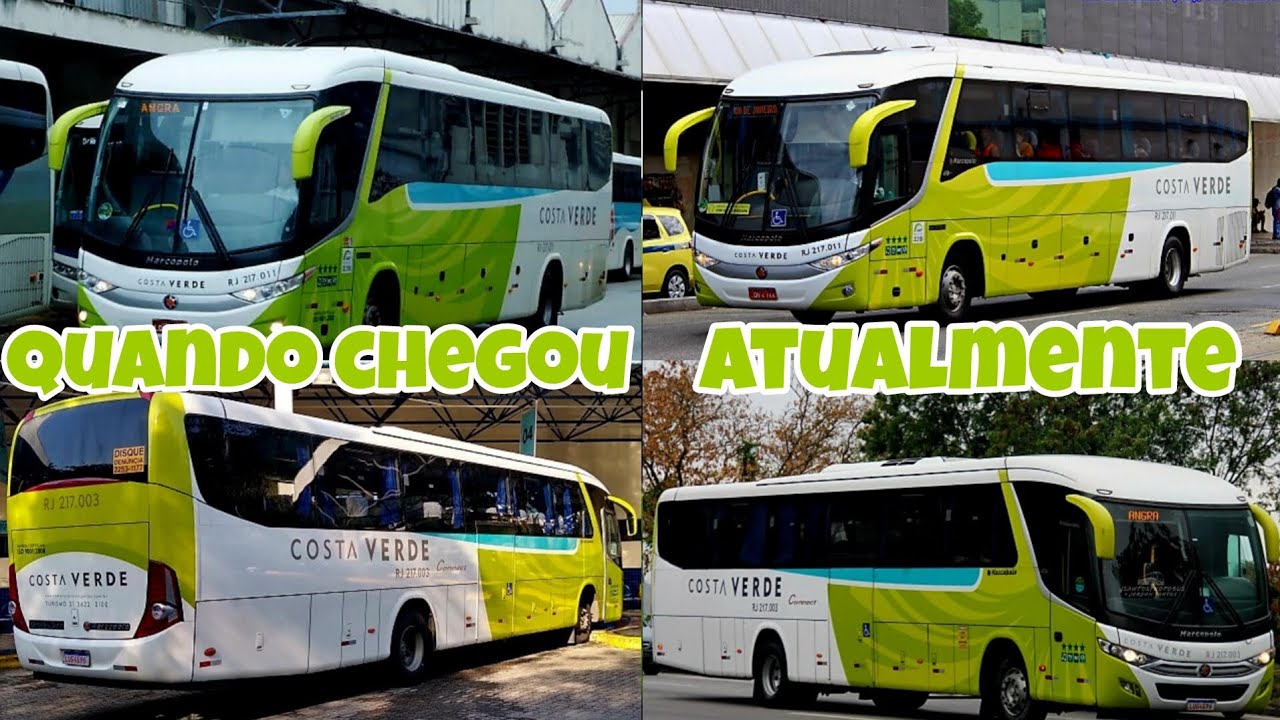 Quando Chegou X Atualmente Dos Prefixos Da Costa Verde Transportes (Parte 1)