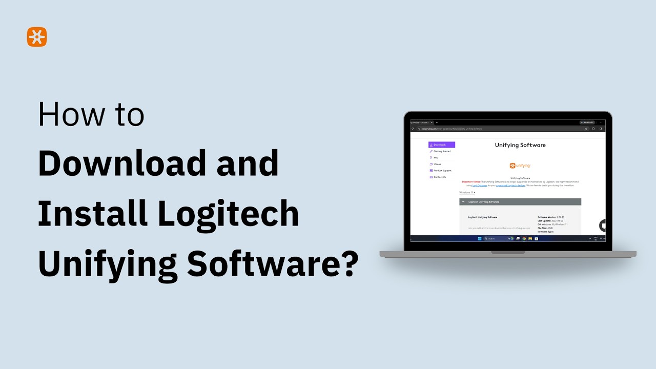 How to Install and Use Logitech Unifying Software