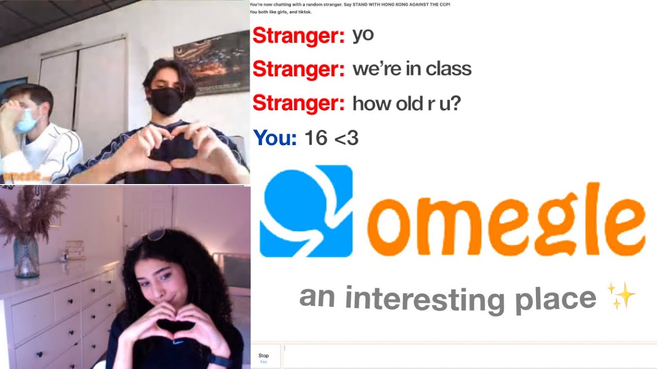 going on omegle... never again