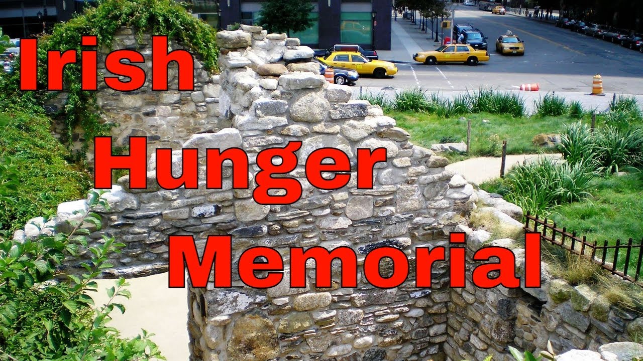 Irish Hunger Memorial. Vesey St. Battery Park City. Manhattan