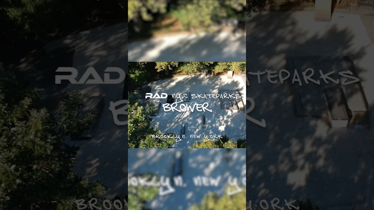 BROWER SKATEPARK.  BROOKLYN, NY.  (Part 1) #skateboarding #skatepark #newyorkcity #BK #rad #shorts