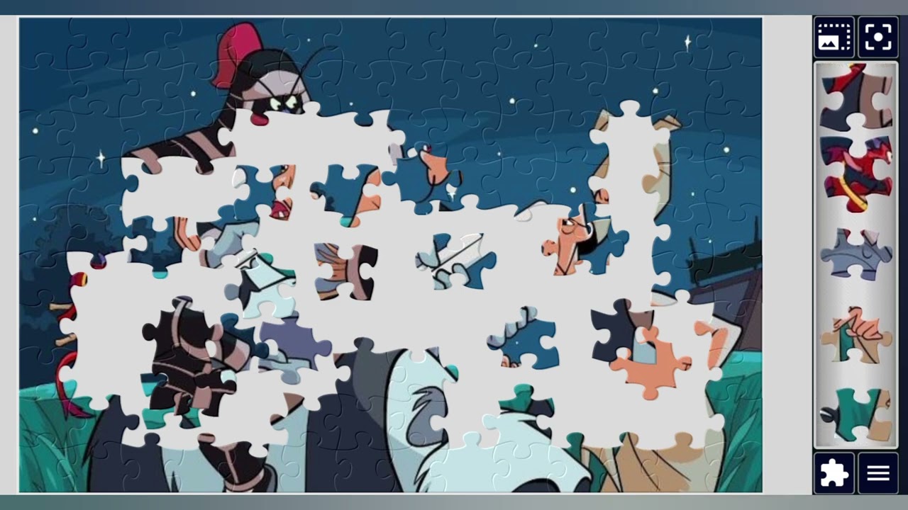 Po Kung fu Panda Meets Imperial Officer🐼👀🚀✨️🪄//Jigsaw puzzles journey🧩//puzzles Art🧩//