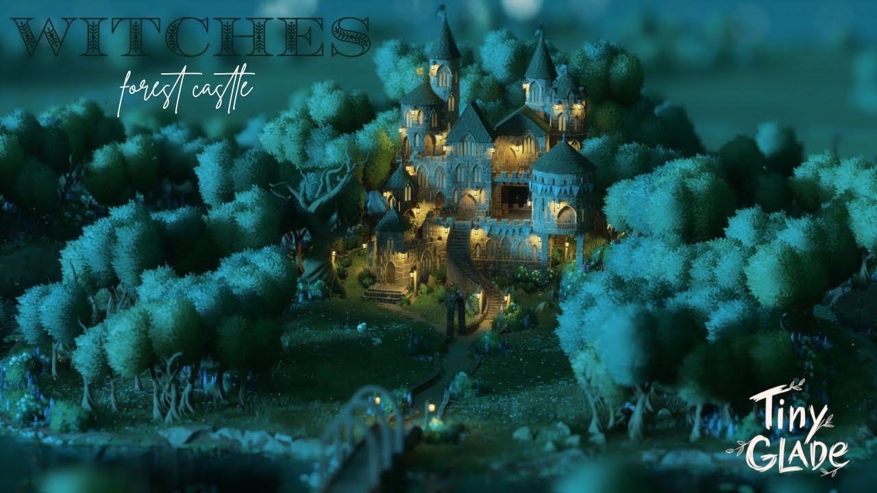 Tiny Glade | Relaxing ASMR | Witches Forest Castle