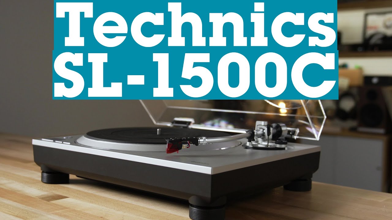 Technics SL-1500C direct-drive turntable with phono preamp | Crutchfield