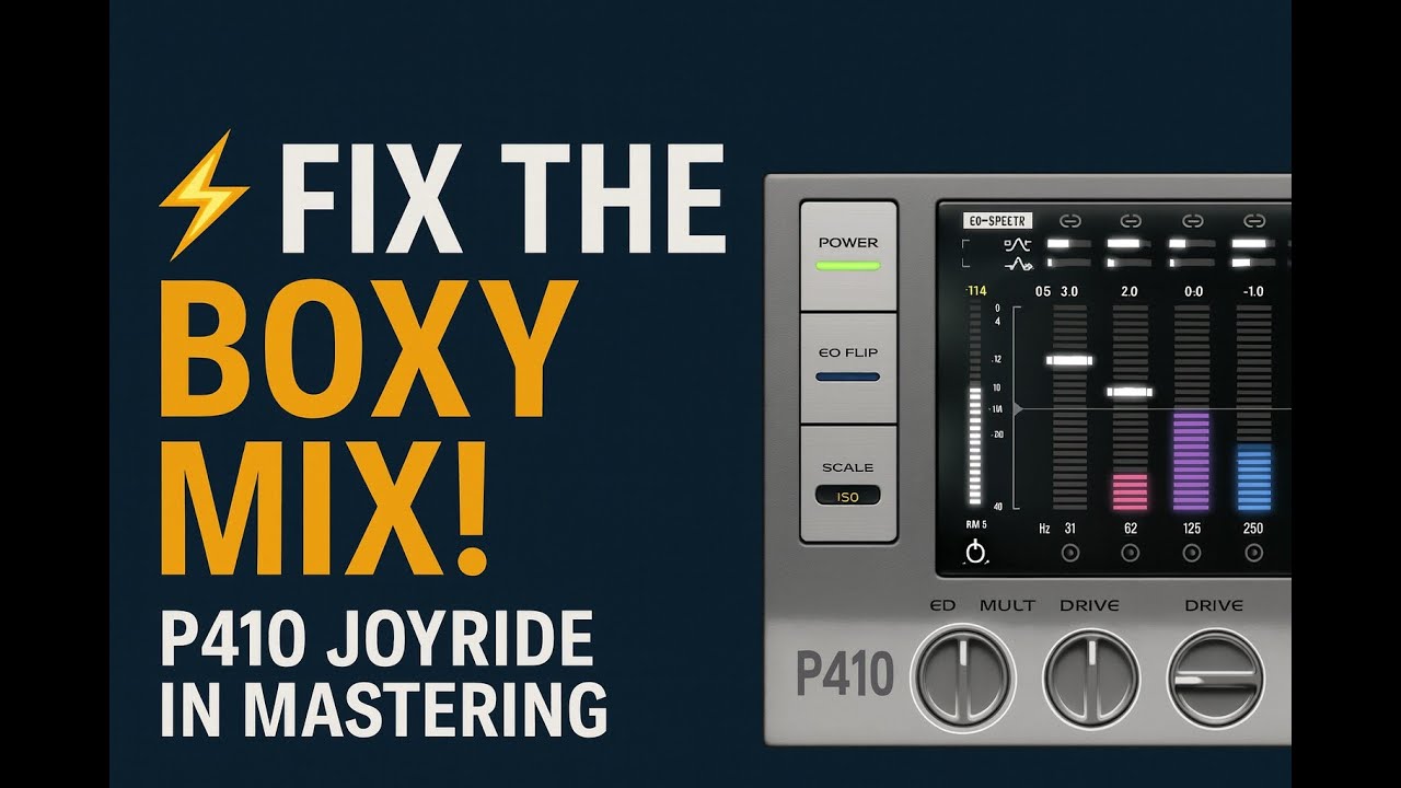 The Secret to Clean, Warm Masters | Taming Boxiness with P410 Joyride
