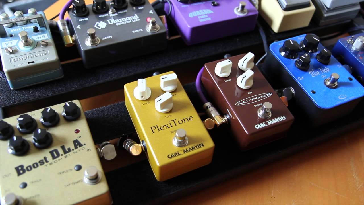 Carl Martin : PlexiTone & AC-Tone (a quick look at)