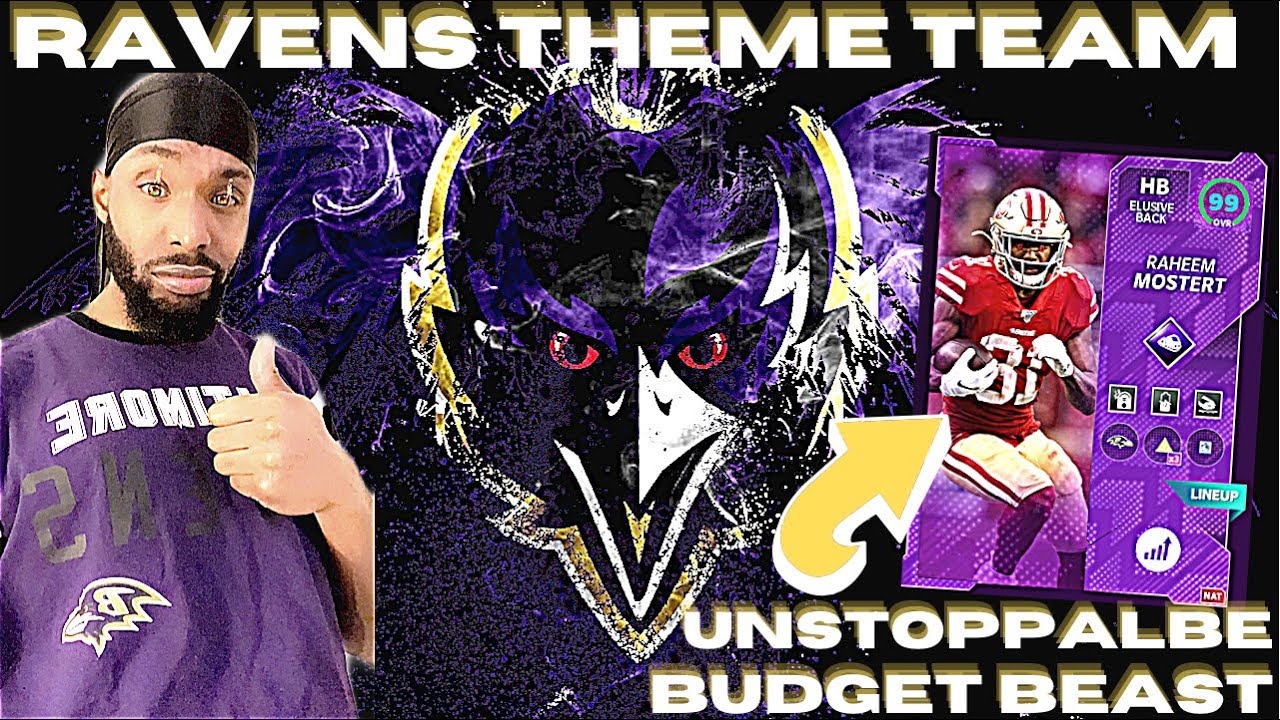 [ THE BEST BUDGET BEAST RB ] Madden 21 ( Ravens Theme Team Unstoppable ) MUT No Money Spent EP59