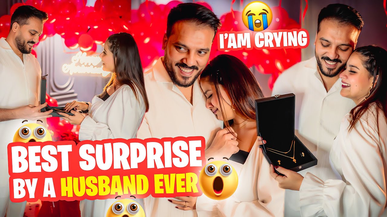 Anniversary Gift Dekh Kr RoO Gaye 😭 Best Surprise Ever Thanks Husband 🥰