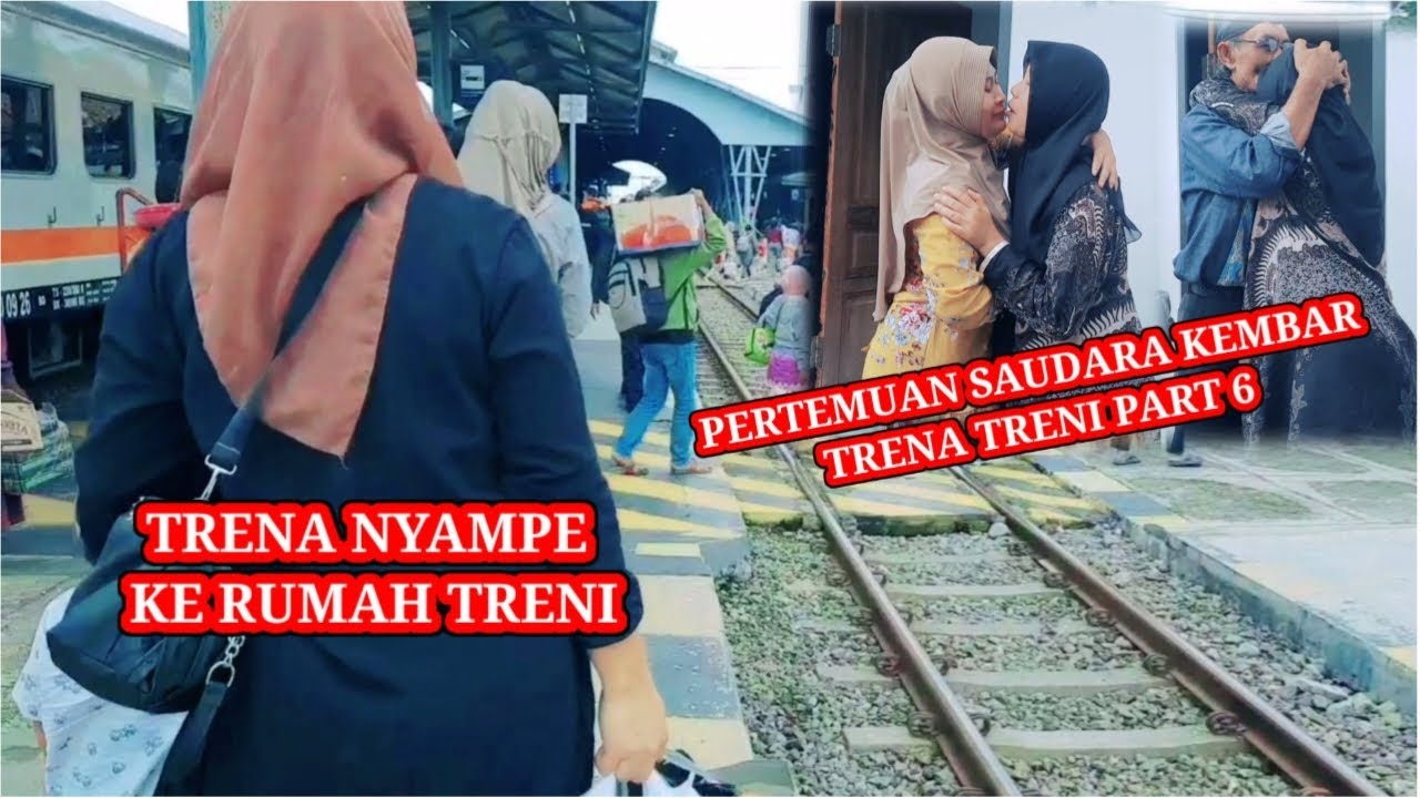 Trena Sampai Kerumah Treni!! Pertemuan Trena Treni Saudara Kembar Terpisah Selama 20 Tahun
