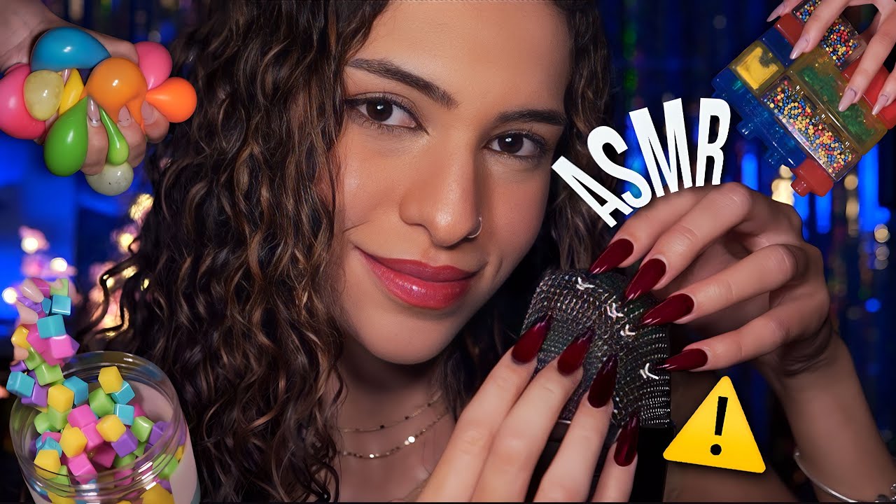 ⚠️ ASMR com Sensibilidade M&aacute;xima do Microfone ‼️ (Muitos Arrepios 🥴)
