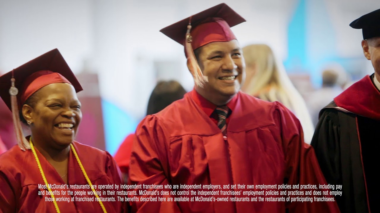 McDonald&rsquo;s: Archways to Opportunity&reg; Program Participant Daniel Cross Life Stage at CTU Graduation
