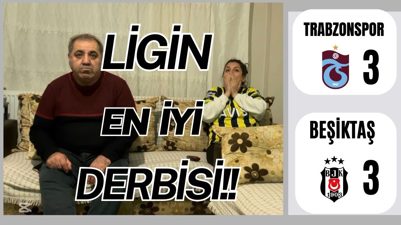 NE MAÇ OLDU AMA FANATİK FENERBAHÇELİLER TRABZONSPOR - BEŞİKTAŞ MAÇINI İZLERSE #beşiktaş #trabzonspor