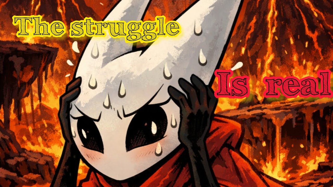 The struggle is real - day 5 - Hollow knight silksong 