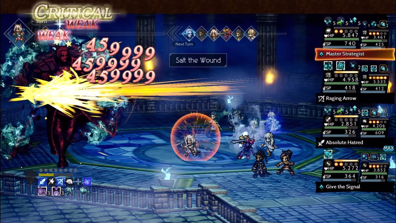 Sonzon the Flameguard EX3 (4T) | Octopath CotC