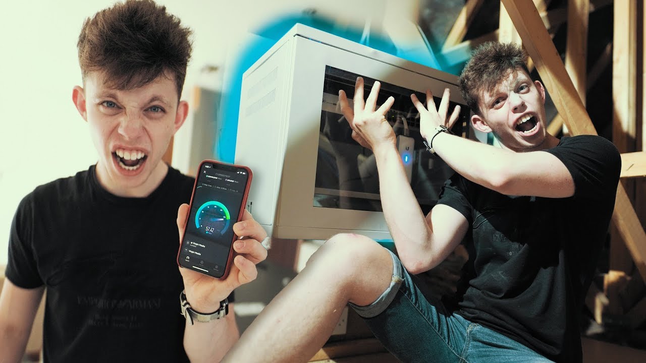 Alex's Full Home Network Install! Wireless AC and Server Rack!