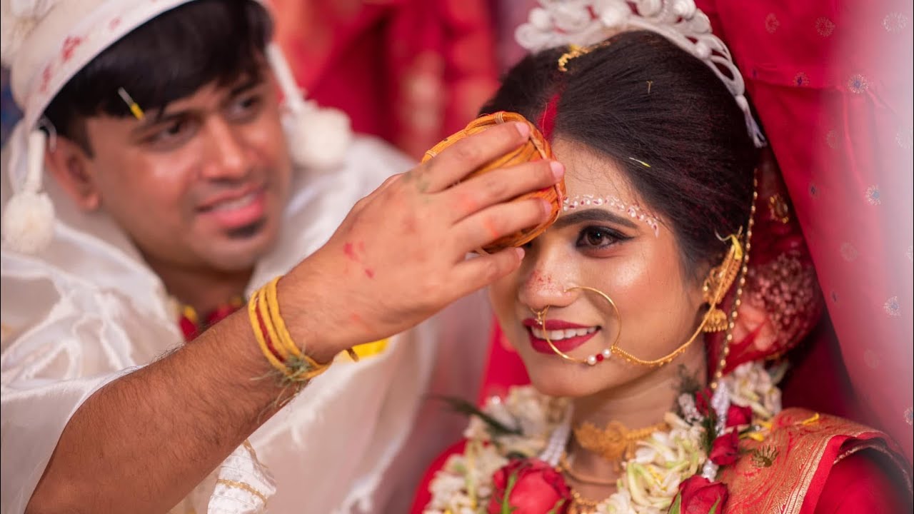 1 year already ❤️ #oneyearanniversary #bengaliwedding #youtube 