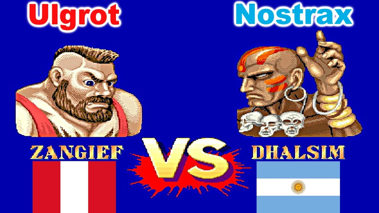 Street Fighter II': Champion Edition - Ulgrot vs Nostrax FT5
