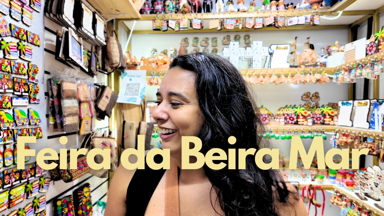 O que fazer em Fortaleza | EP 18: Feirinha da Beira Mar! Aqui tem tudo que o turista precisa!