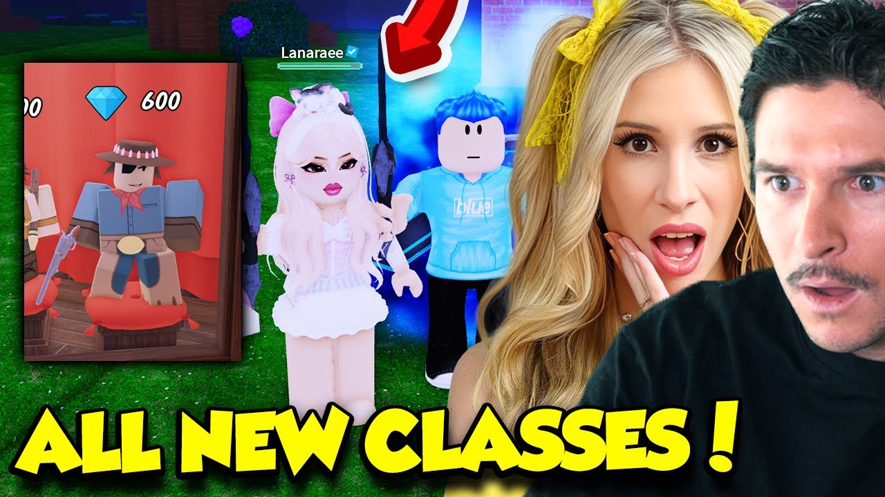 TESTING ALL NEW CLASSES in 99 NIGHTS WITH @Lanaslifeee