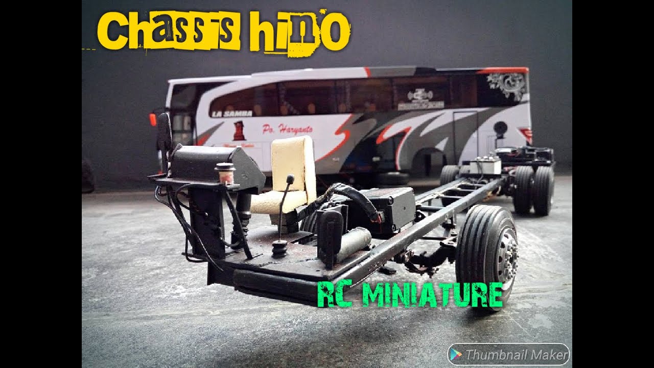 Chassis Hino RK (RC miniature scala 18) Hand made
