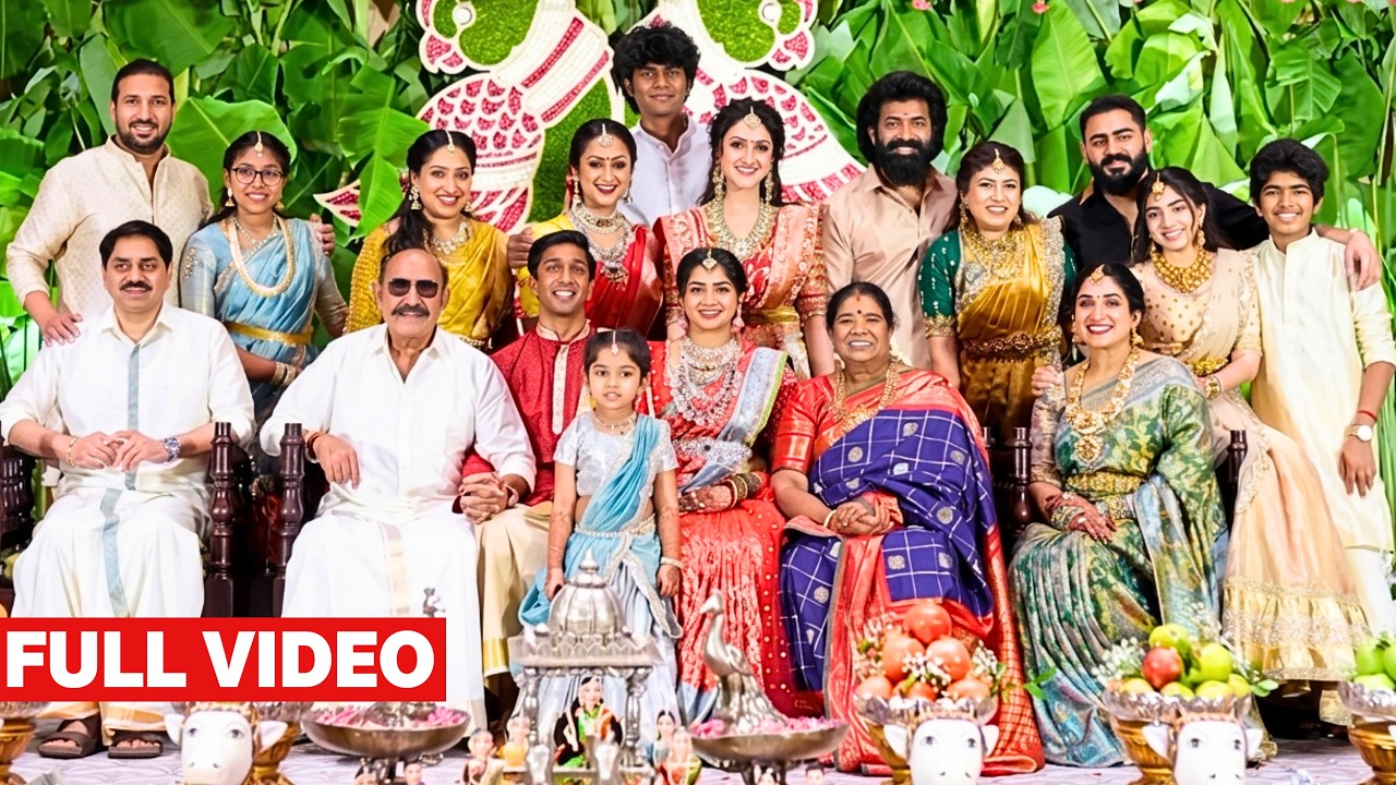 Actor Vijayakumar Granddaughter Diya's Grand Baby Shower 💕 | Diya Gokul Baby Shower | Arun Vijay