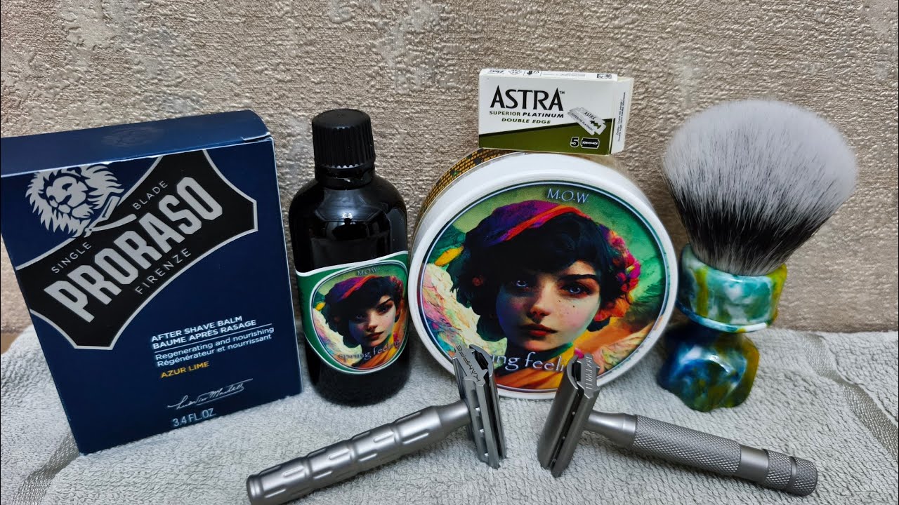WSA, SOTD#49 (Plate 6) Rockwell 6S vs Chienes Kampfe ZiSt16-A02X version razors side by side.