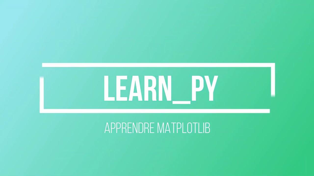 Courbes Math&eacute;matiques avec MATPLOTLIB Python!