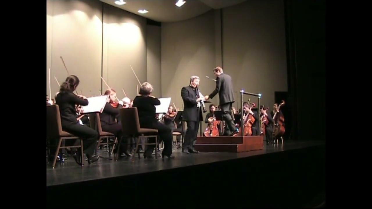 G. Rossini, Variazioni in Do per cl e orch. - S. Bosi clarinet ICC #italianclarinetcorner