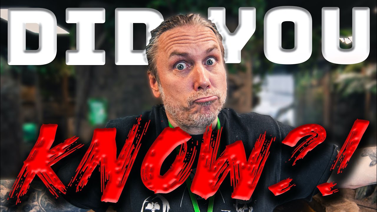 DID YOU KNOW?? REPTILE FACTS YOU NEED TO KNOW!! | BRIAN BARCZYK