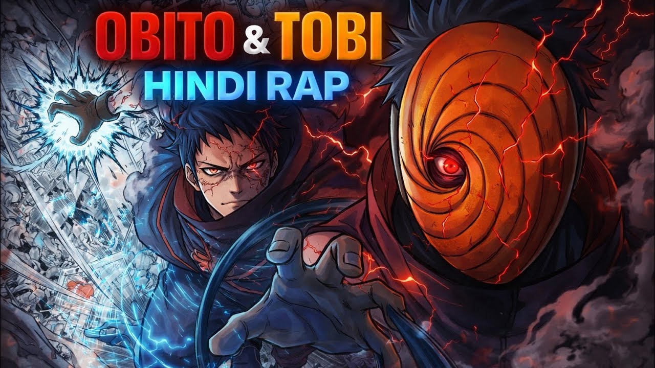 Obito Hindi Rap - Hasta Hoon Rab Bhi Sheher Kaanpta | Hindi Anime Song | Naruto AMV Obito AMV
