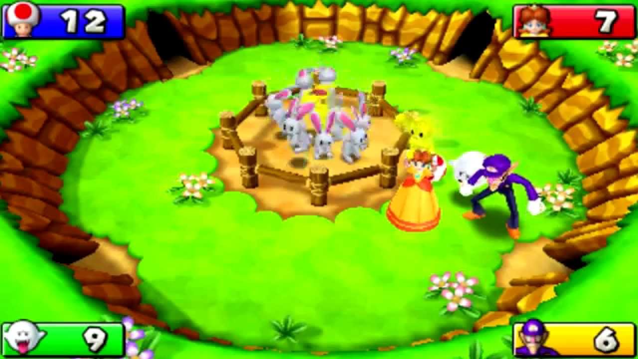 Mario Party Island Tour - All Minigames (Part 4)