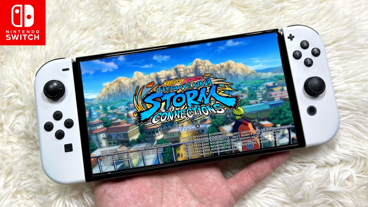 Naruto x boruto Ultimate Ninja Storm Connection Nintendo Switch OLED
