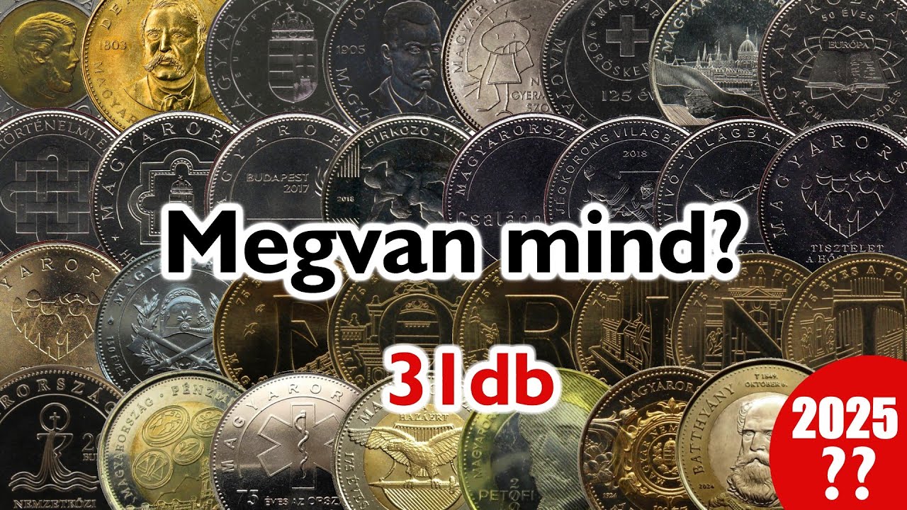 Milyen forgalmi forint emlékérmék vannak eddig? - #FN003 - Numiz Portál Numizmatika